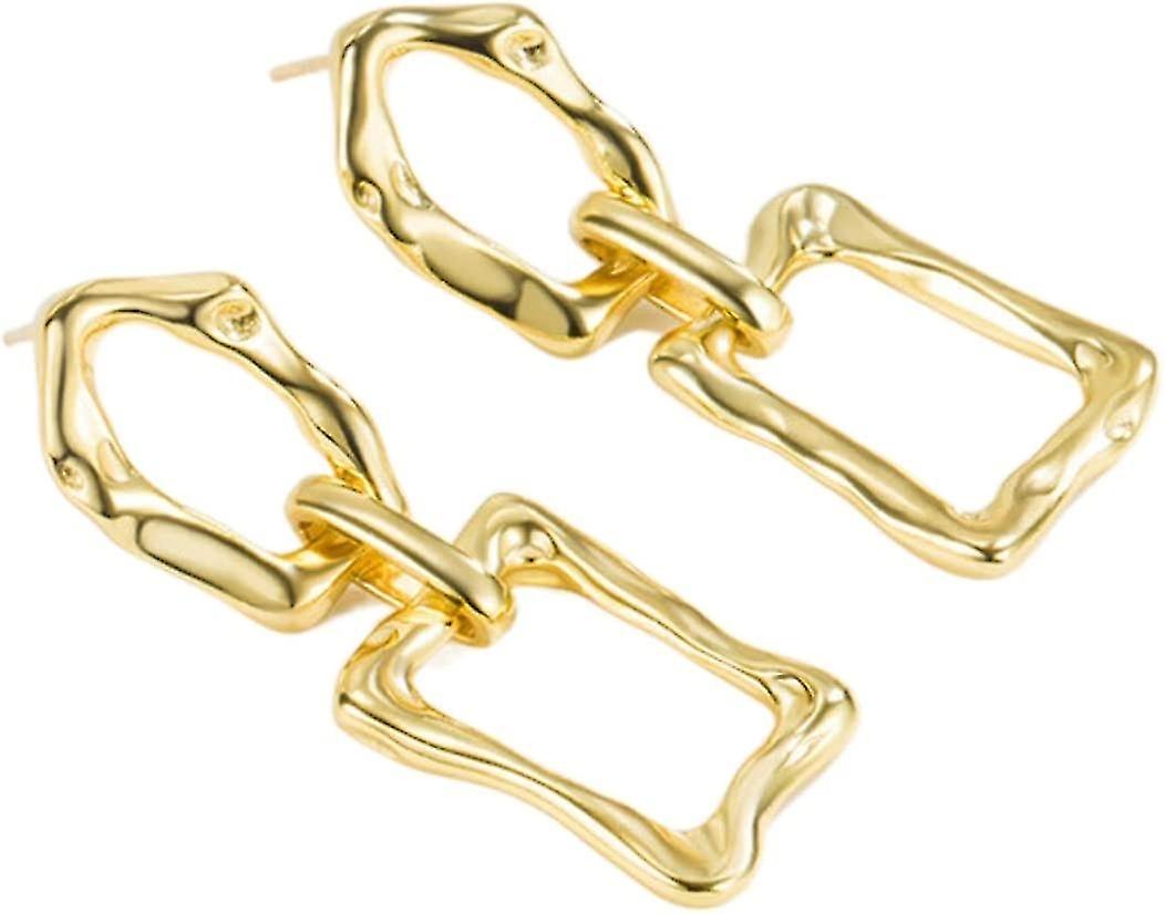 Personalized irregular geometric earrings