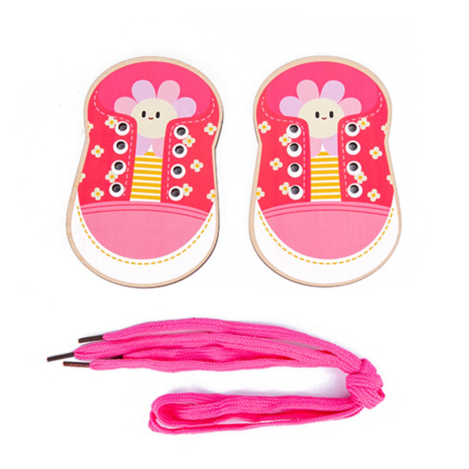 Stringing/Buttoning Busys Board Toy for Kid Easy Using Puzzle Playthings for Home/Classroom