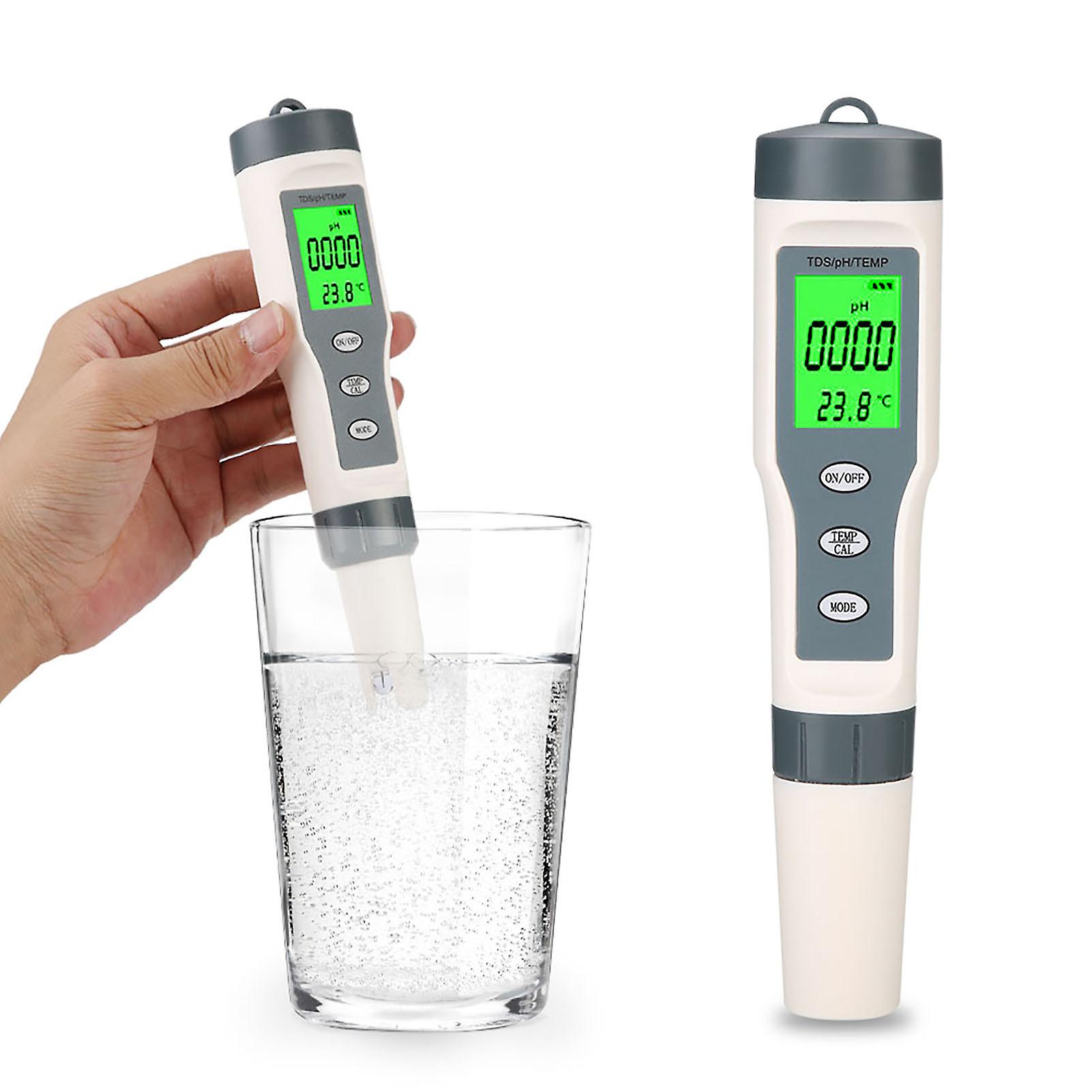 3 in 1 Portable Digital TDS PH TEMP Meter Water Quality Tester Purity Test Pen