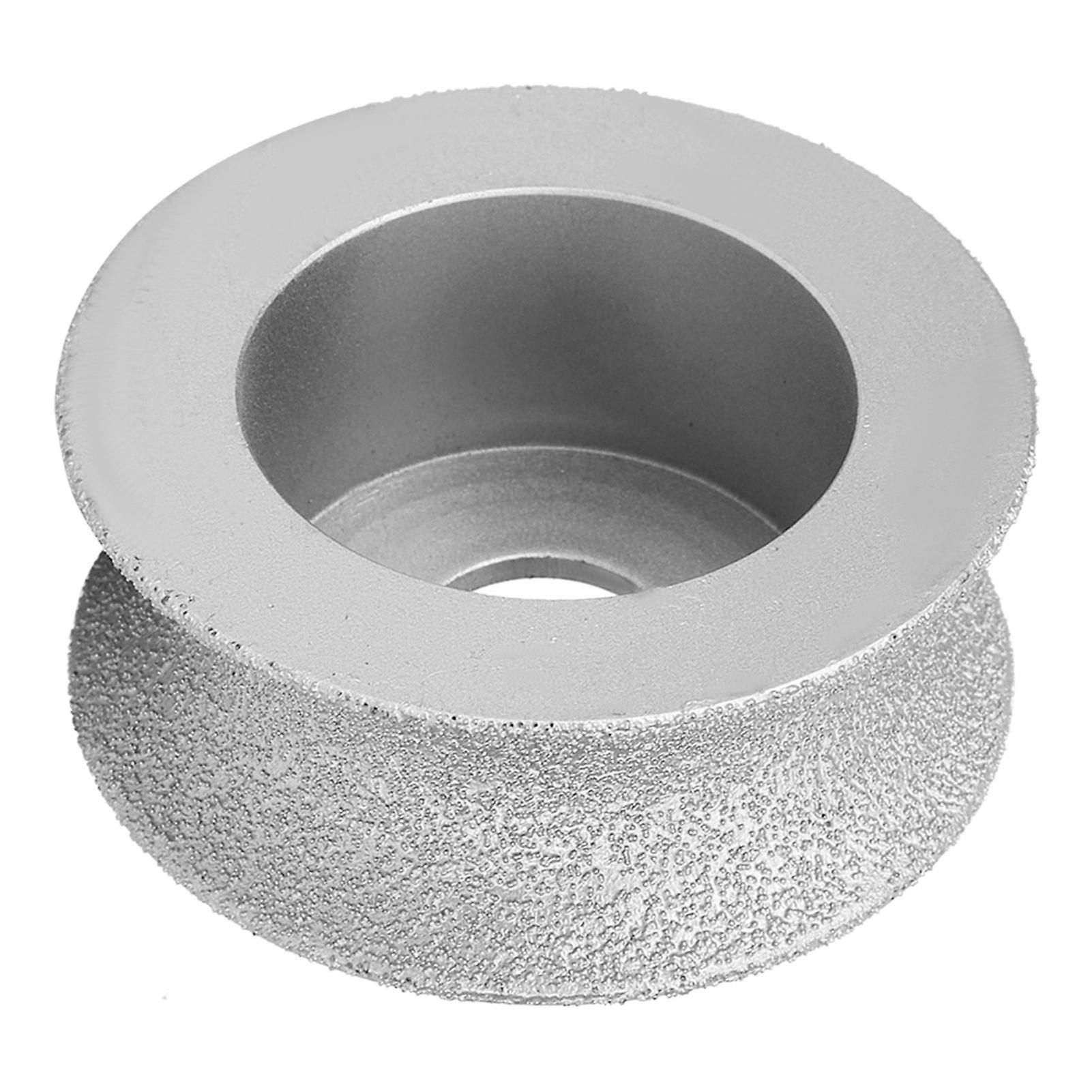 7.3cm Brazed Grinding Wheel Concave Abrasive Wheel for Stone Ceramic Glass(1.0cm)(凹型磨轮2.5)