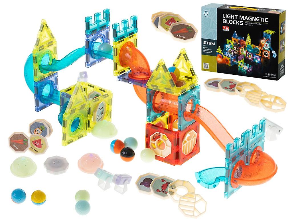Luminous Magnetic Marble Ball Trajectory 75el