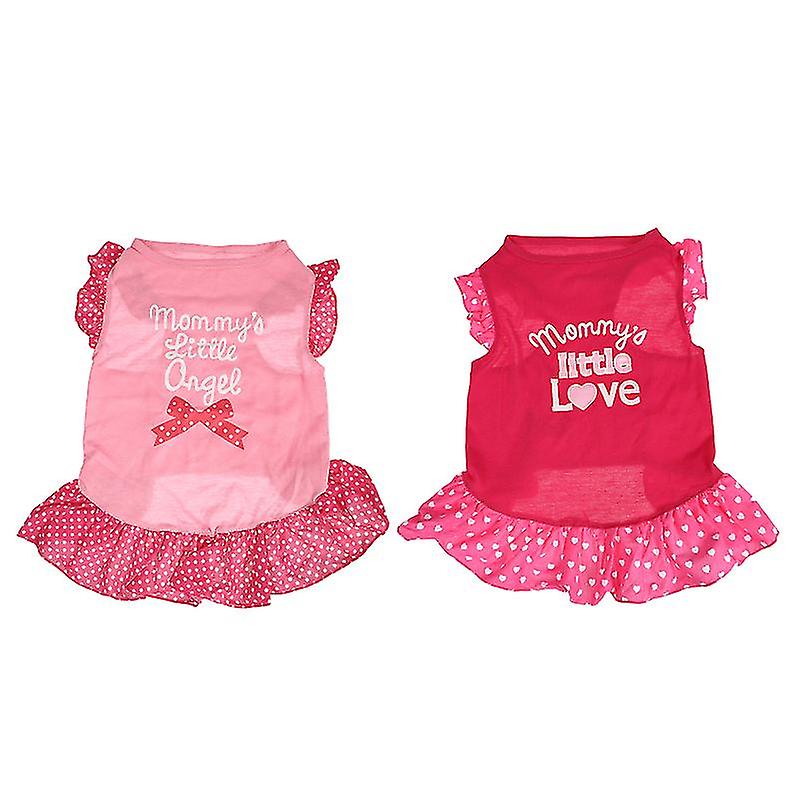 2pcs Puppy Skirt