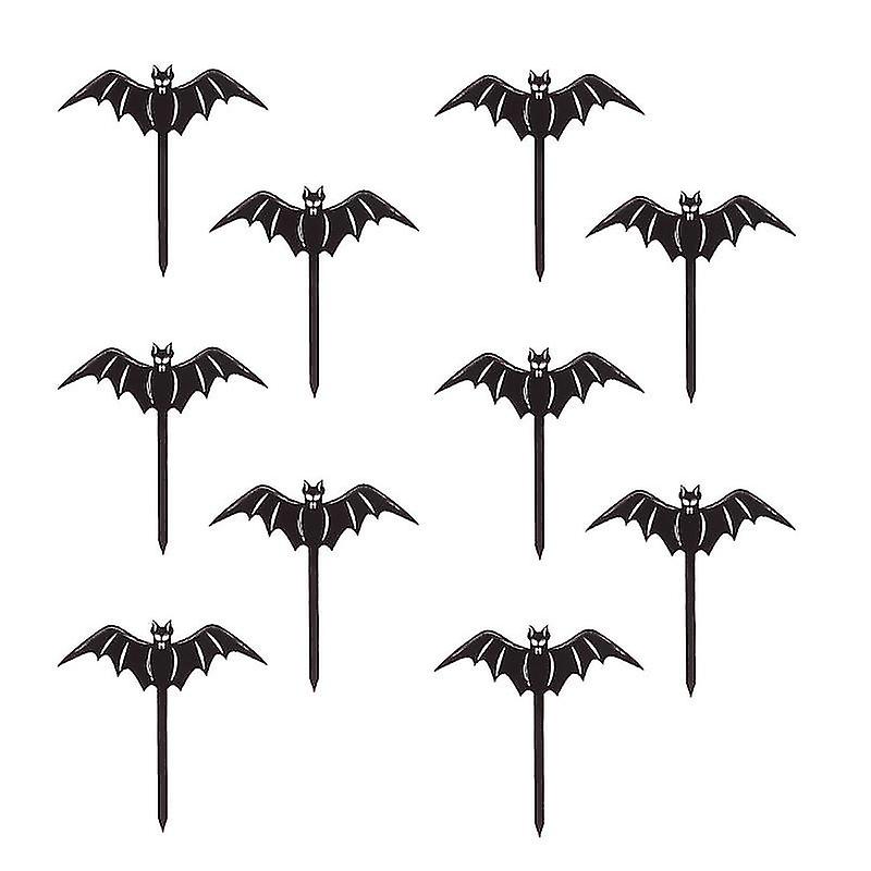 10pcs Halloween Cake Insert Card