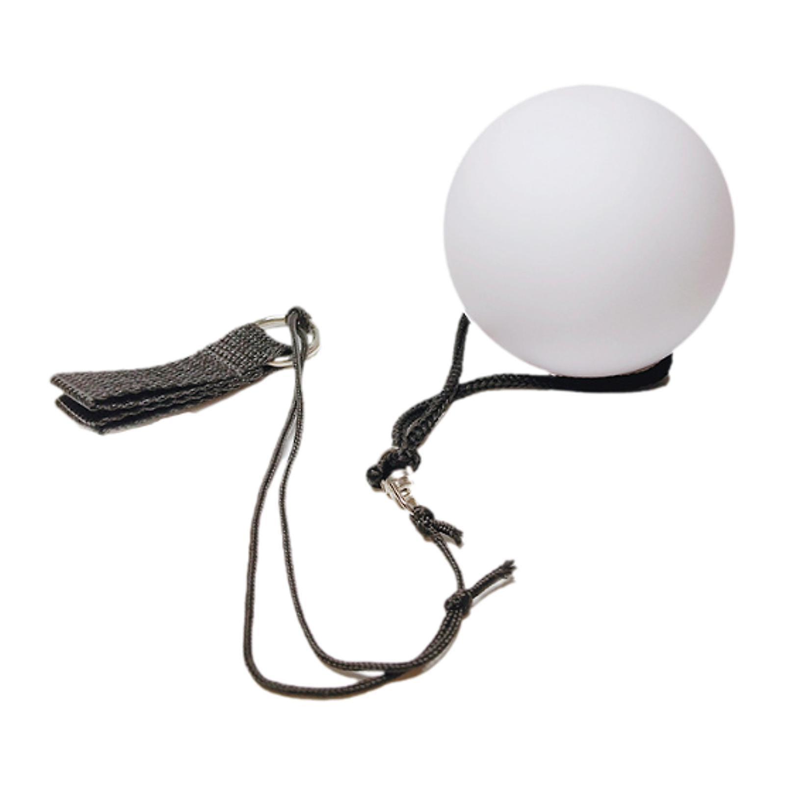LED Poi Ball Hand Props for Beginner Nonslip Handle with Rod Poi Thrown Ball