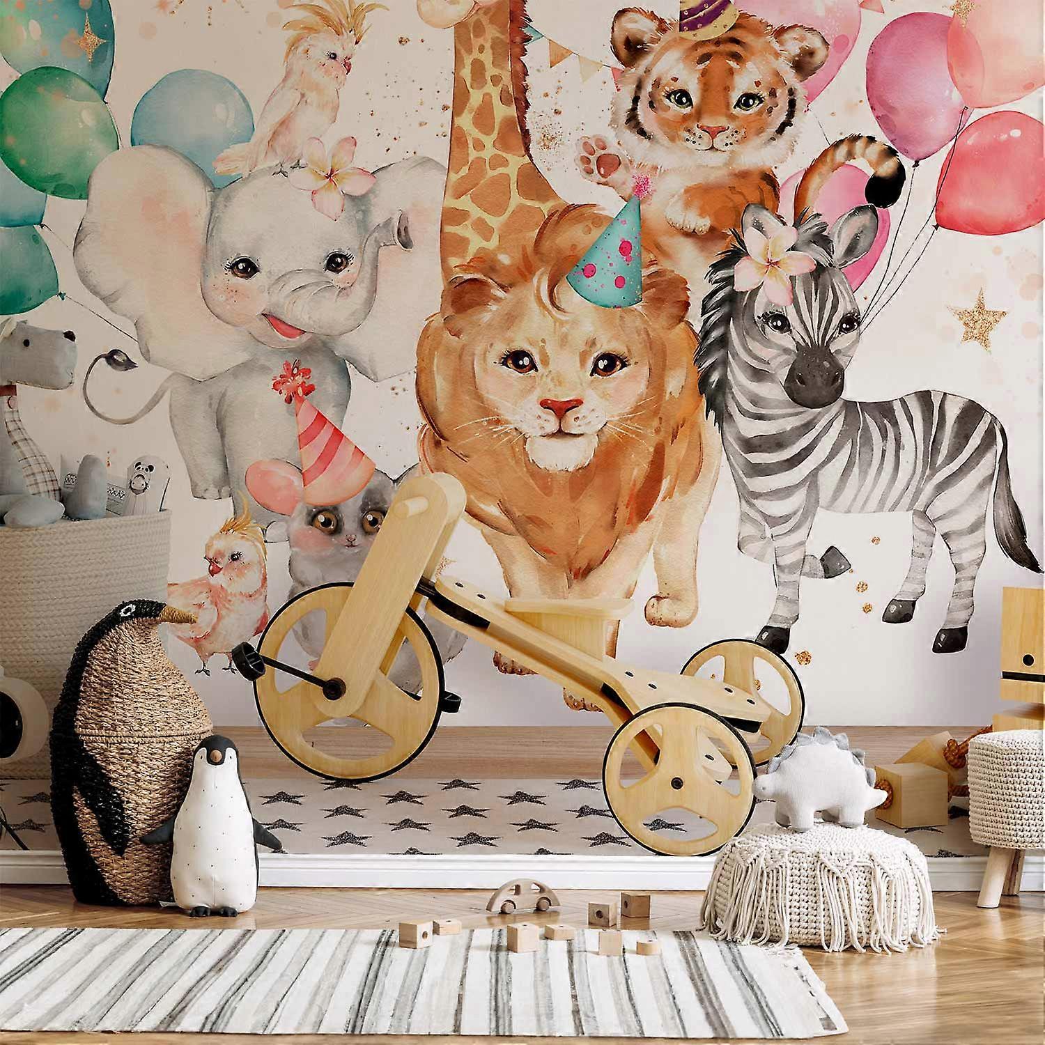 Papier peint autocollant - Happy Crowd