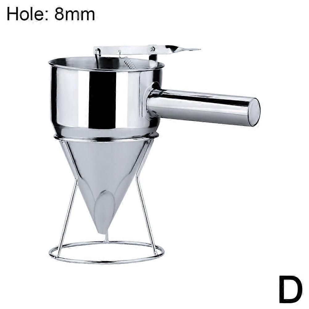 Trychtýřový dávkovač Nerezová ocel kuželovitý tvar těsta Palačinky Pečení Nástroje