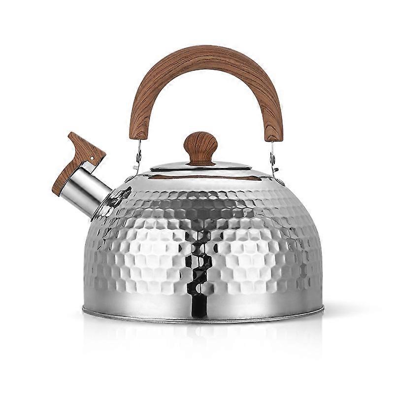 2 L Whistling Kettle, Whistling Kettle, Tea Water Teapot, Vintage Design Teapot with Handle, Kettle Whistling Teapot Whistling Kettle for Induction Ga