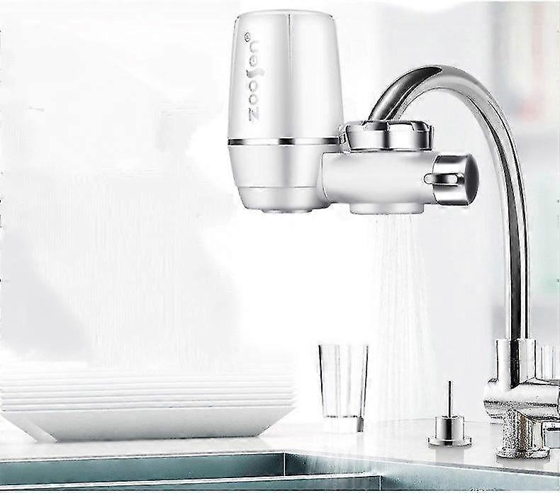Basic Faucet Water Filter System, White, 1 Unit