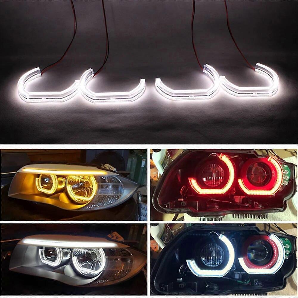 For BMW E90 E92 E93 F30 F35 E60 E53 LED Angel Eyes Marker Lights Car Daytime Running Light ST1M705