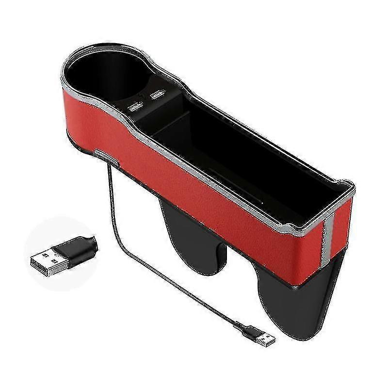Lacunas multifuncionais do assento do carro preenchem carregamento USB duplo para óculos de sol de copo