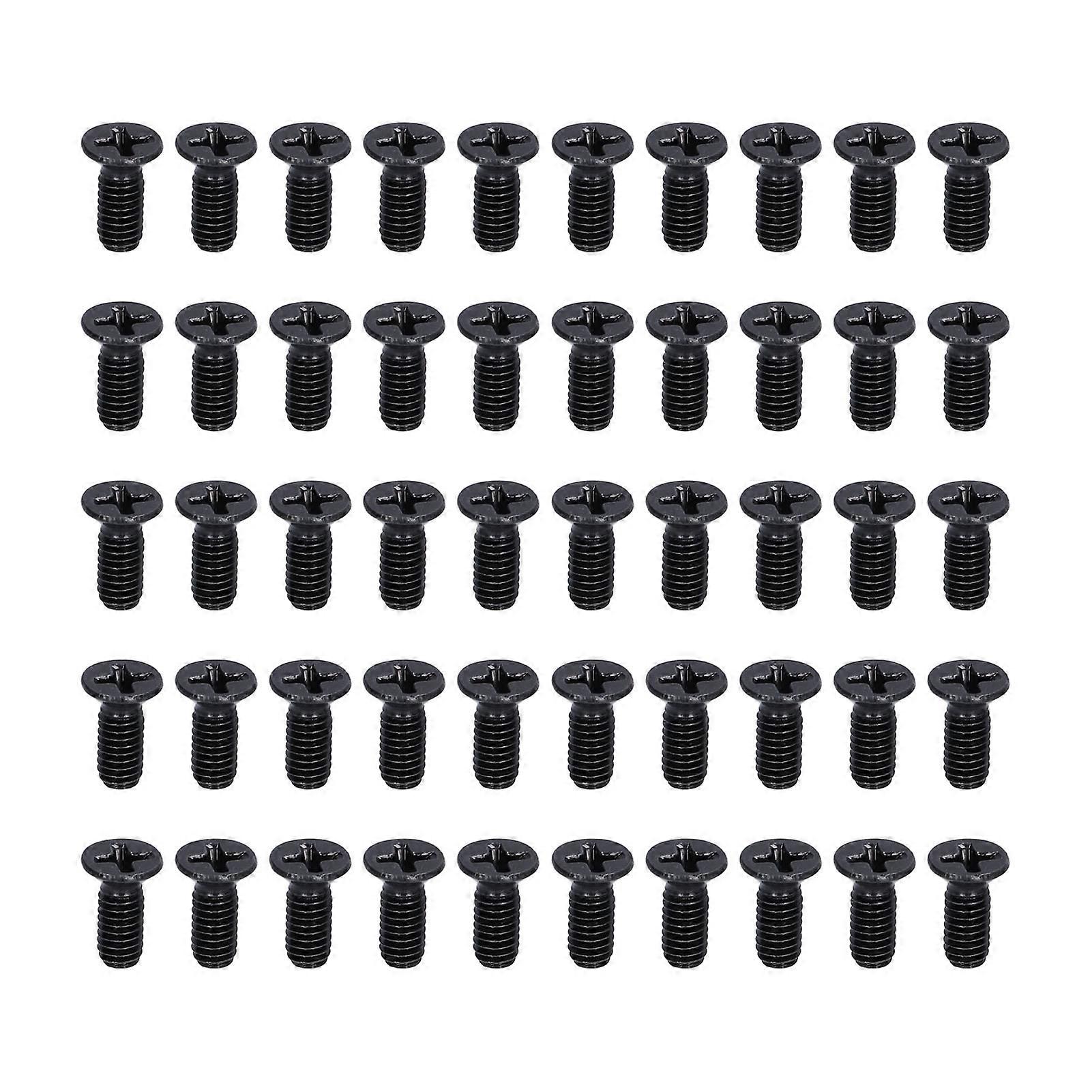 50Pcs Countersunk Screw Flat Cross M4 A2?70 Connection Part for Repair MaintenanceM4x10