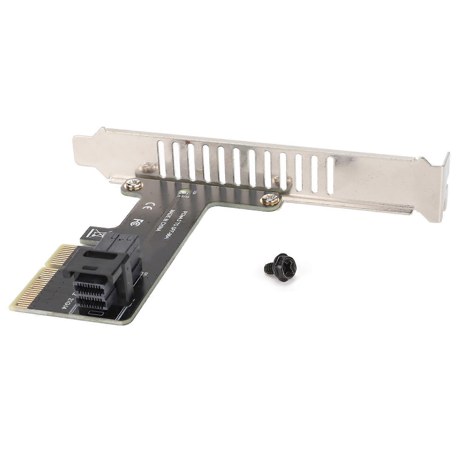 PCIE Expansion Card Stable Performance Thick Gold Plated Processing Convenient Practical Computer Supplies for WinPH49 Full Height Baffle