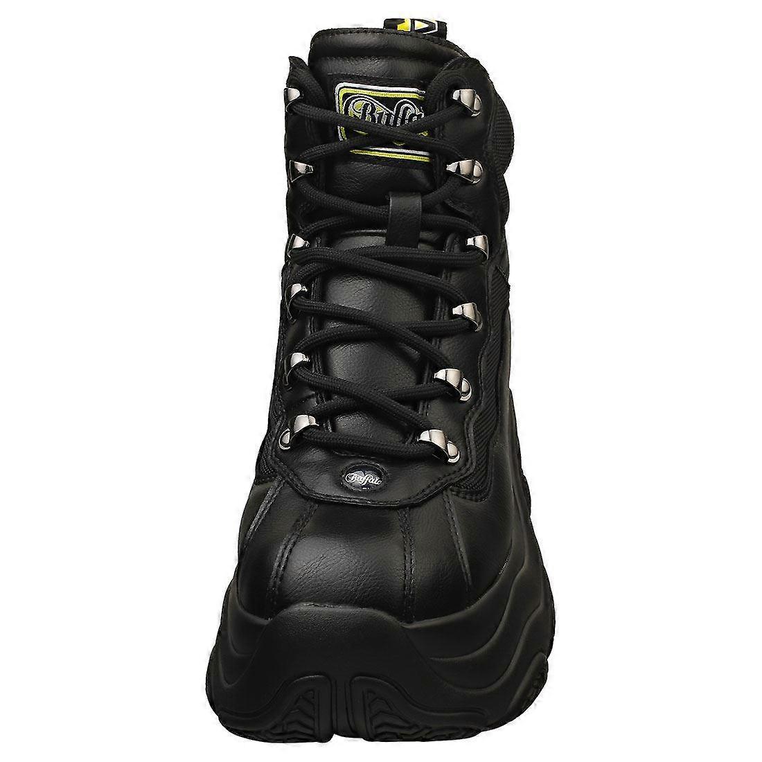 Buffalo Prowler Hike Hi Womens Platform Boots in Black Fruugo US