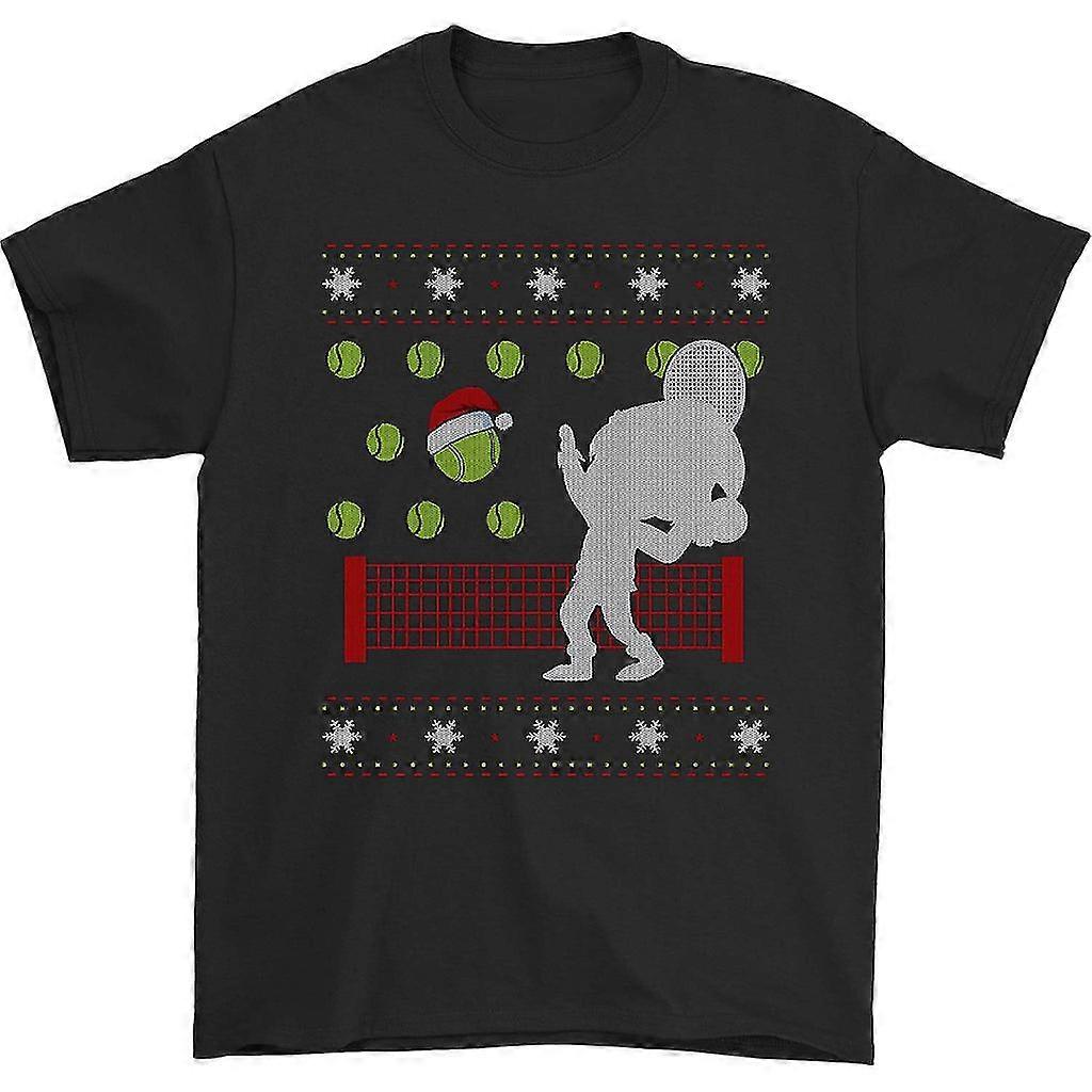 Elf Playing Tennis T-shirt