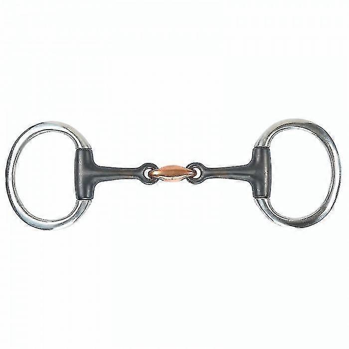 Shires Düz Tatlı Demir Pastil At Eggbutt Snaffle Bit-In stok