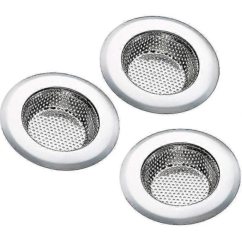 3pcs Stainless Steel Kitchen Sink Strainer