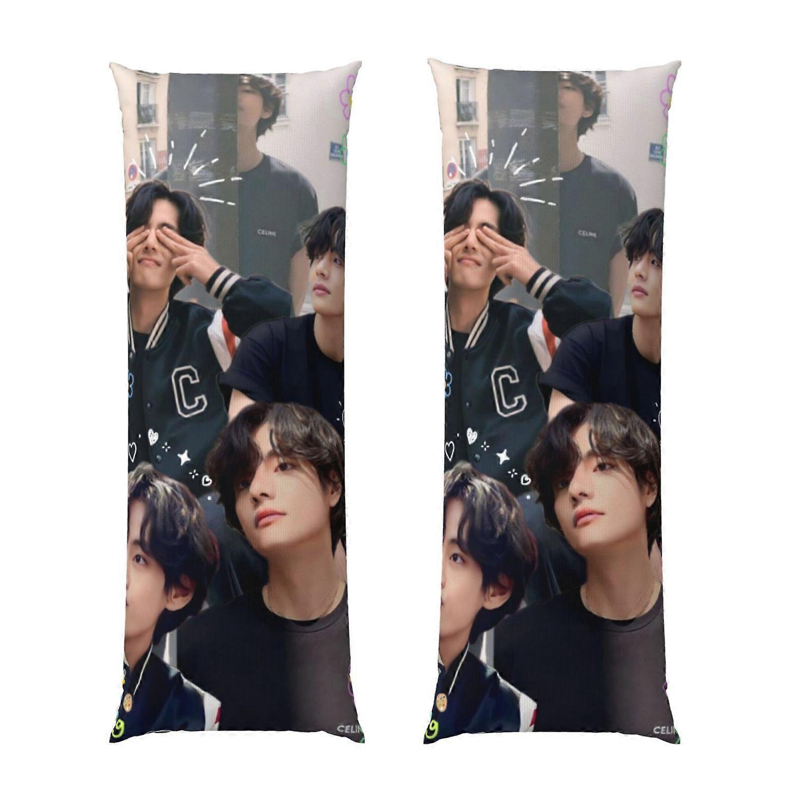 BTS V (28) Μαξιλαροθήκη σώματος BTS V (28) Μαξιλαροθήκη πλήρους μεγέθους-ML1895