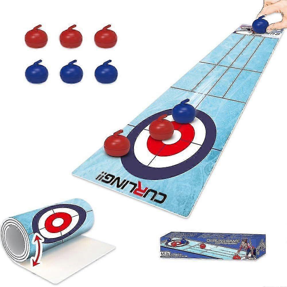 Multiplayer Tabletop Game, Curling Strategy Game Sports Board Game