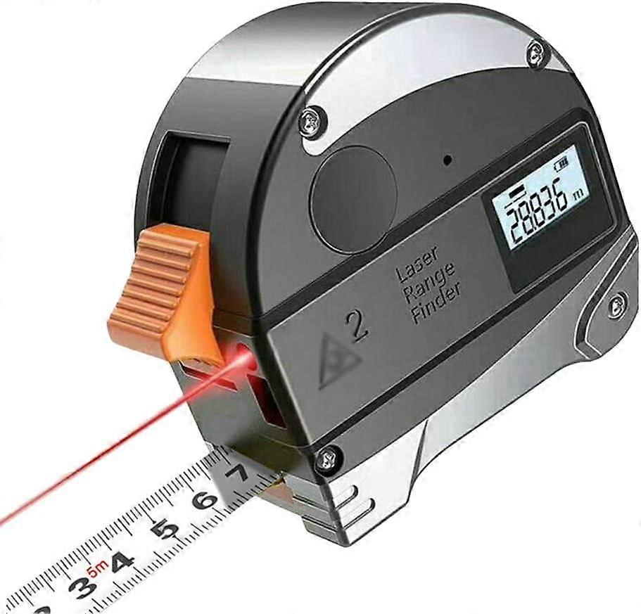 Telemetru laser digital, 40m, Negru