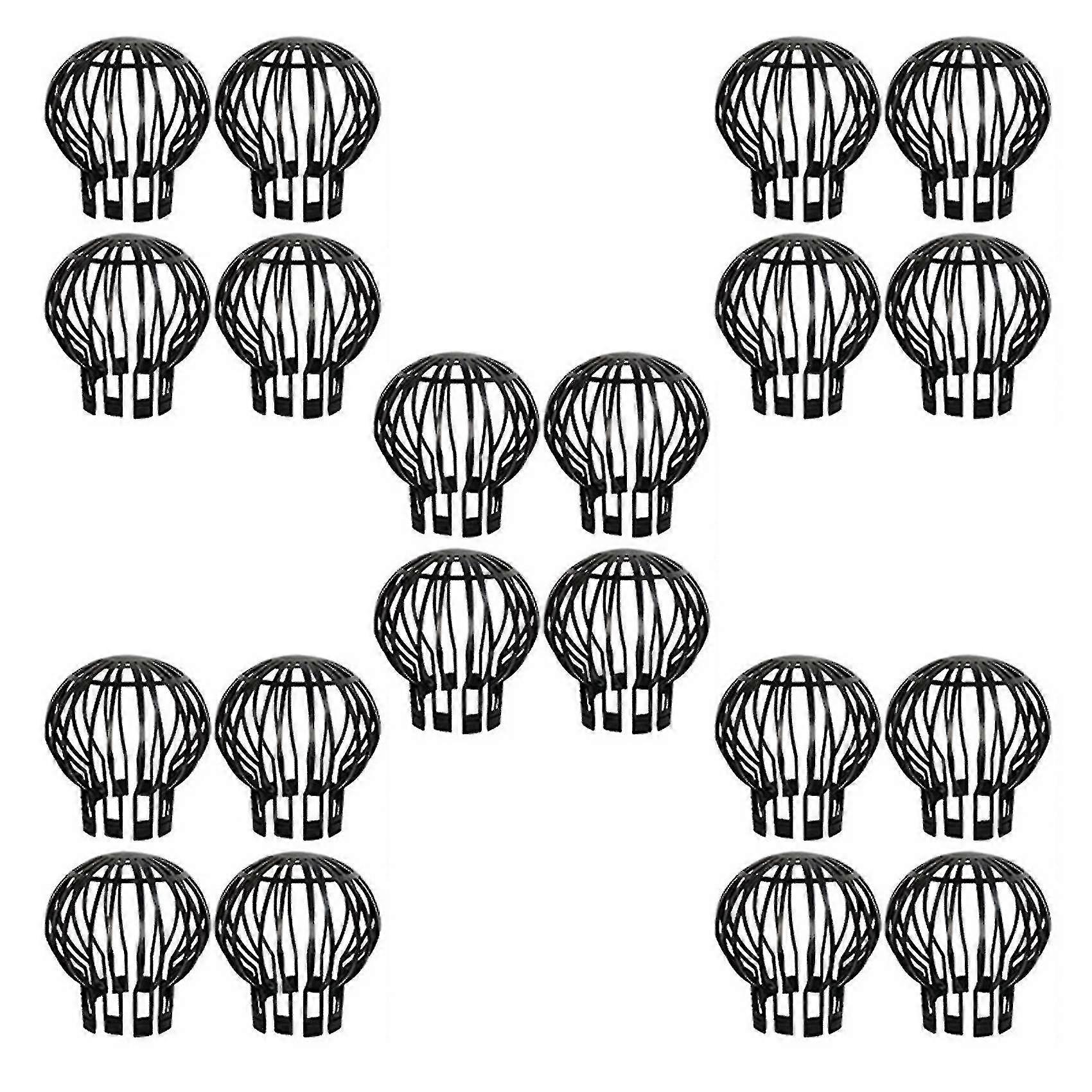 4-pack Gutter Guard Downspout Strainer Prevents Clogging Pipes A