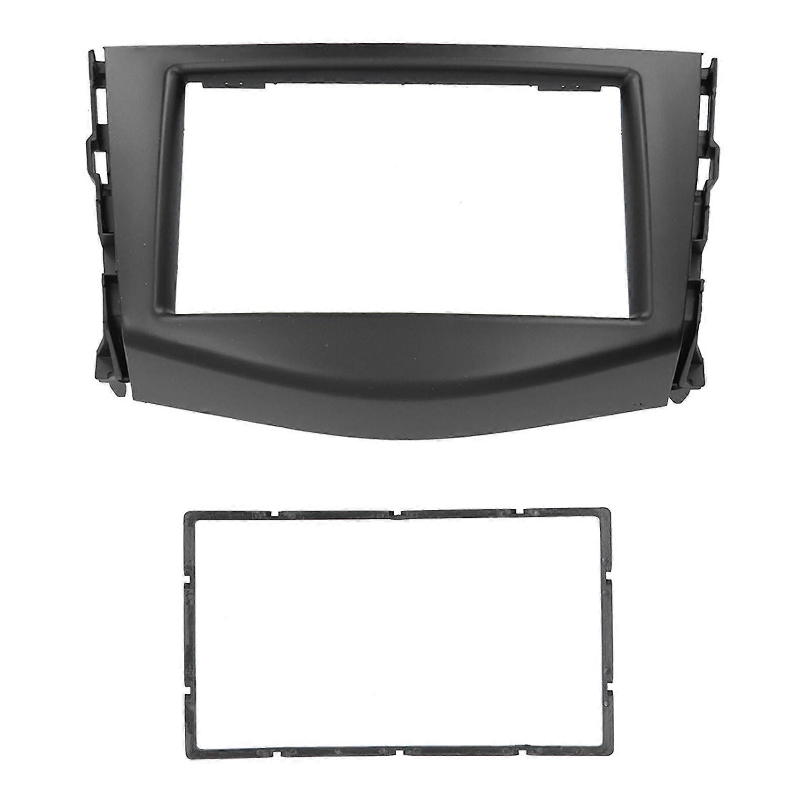 2Din Car Stereo Radio Fascia DVD Audio Navigation Panel Frame Fit for RAV4 2006-2012