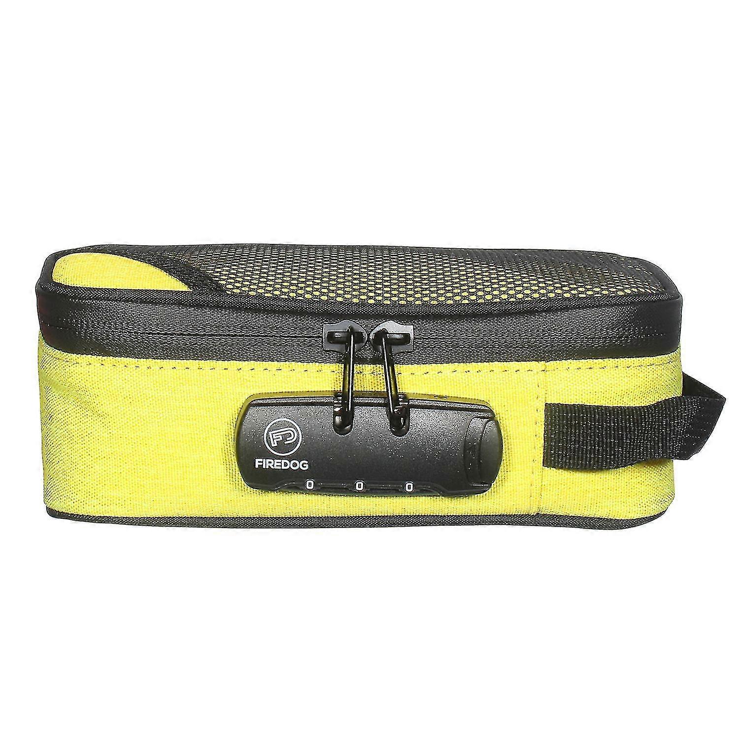 Smell Proof Bag With Lock, Carbon Lined Odor Proof Case Containers Charcoal Bag