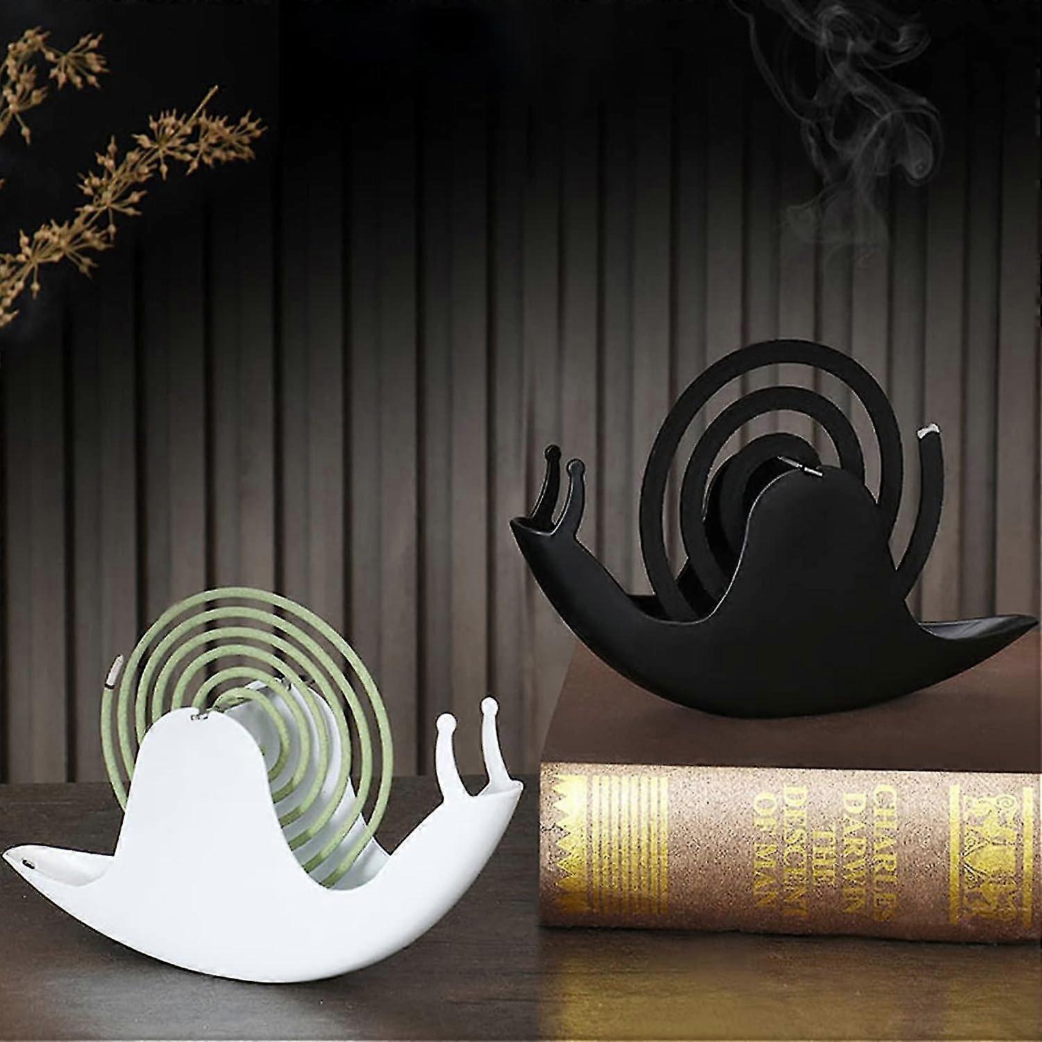 الحلزون البعوض لفائف حامل, حامل لفائف البعوض المعدنية صندوق لفائف البخور الحلزوني المعدني الجيد-جيد