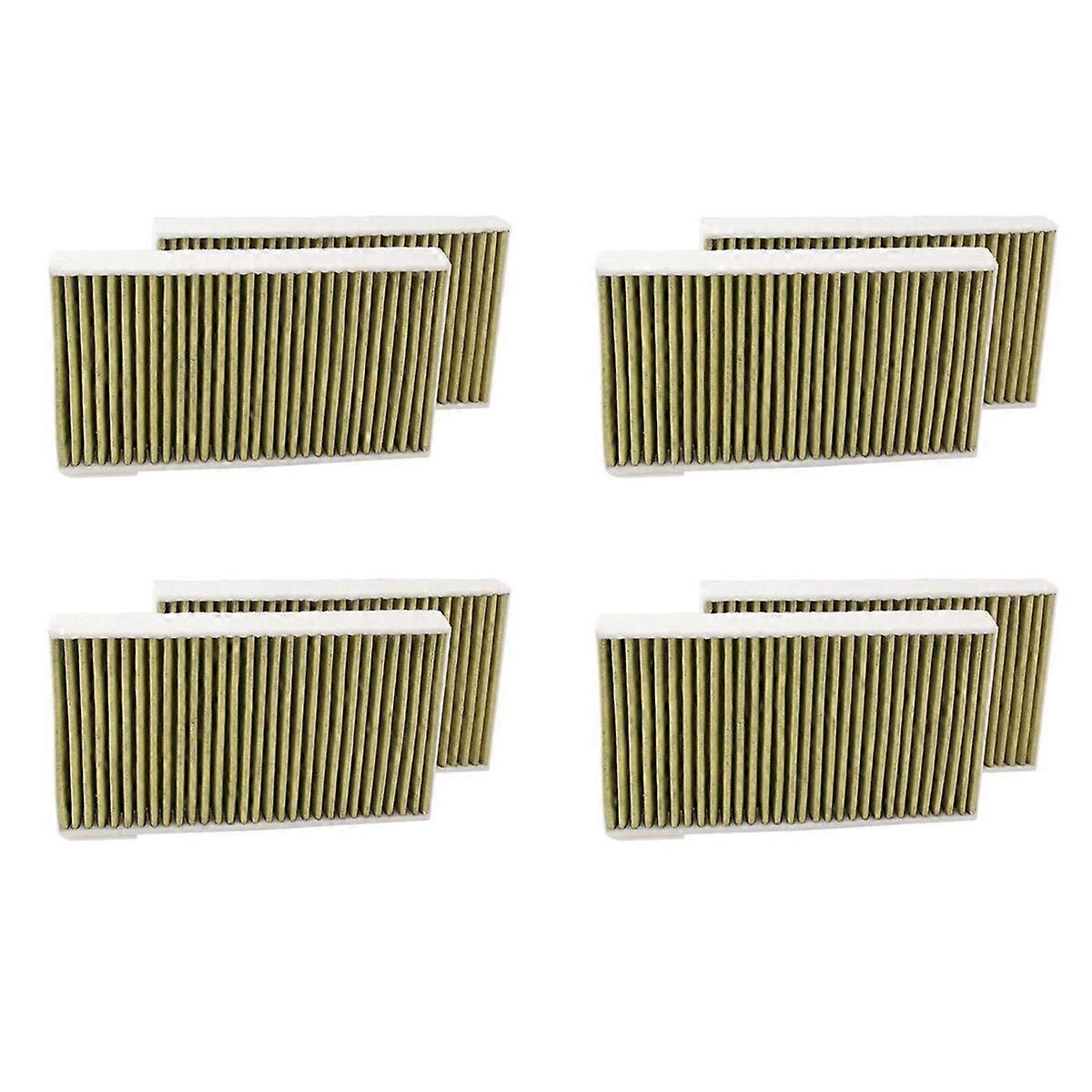 8Pcs Model 3 Air Conditioning Filter Replacement for Y with Activated Carbon Car Air Filter