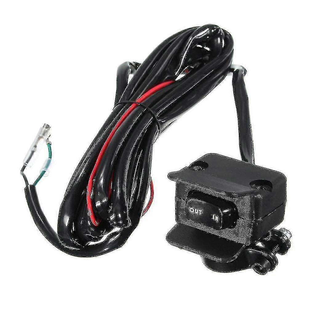 2024 3 Meters Motorcycle Atv Winch Rocker Switch Handlebar Control Line Warn Kit