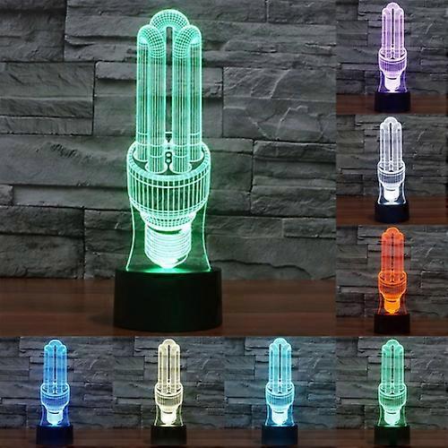 Energy-saving Lamp Style 3D Touch Switch Control LED Light