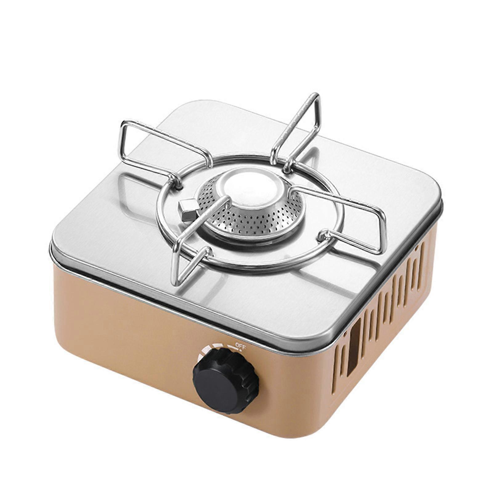 Taşınabilir Mini Kaset Soba Paslanmaz Çelik Açık Piknik Sobası Kamp Ekipmanları