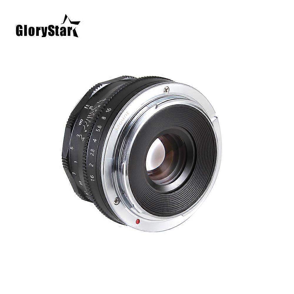 Obiektyw MF Prime 35mm f/1.6 z ręcznym ustawianiem ostrości do Panasonic Micro 4/3 G123456789 G85 GF123456789 GM1 GM5 GM10 GX1 GX7 GX8 GH12345 M4/343