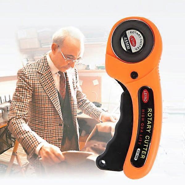 45MM Handle Rotary Cutter Easy Cutting Material Cutter for Cutting Fabr