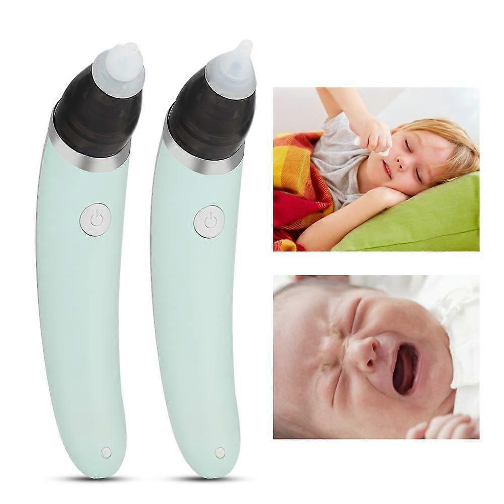 Professional Baby Nasal Aspirator, Electric Nose Snot Sucker Nostril Cleaner Safe & Fast Nose Cleaner with 2 Sizes