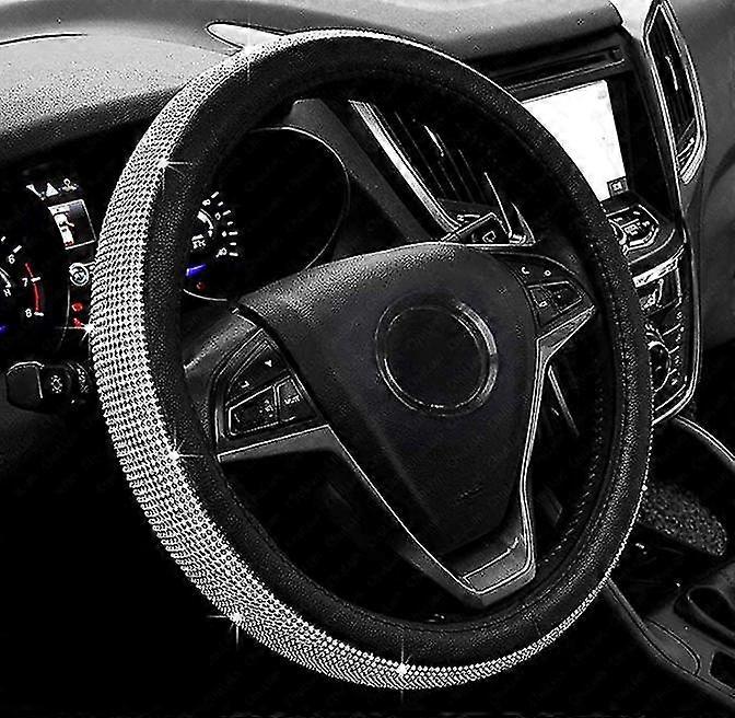 Leather Steering Wheel Cover