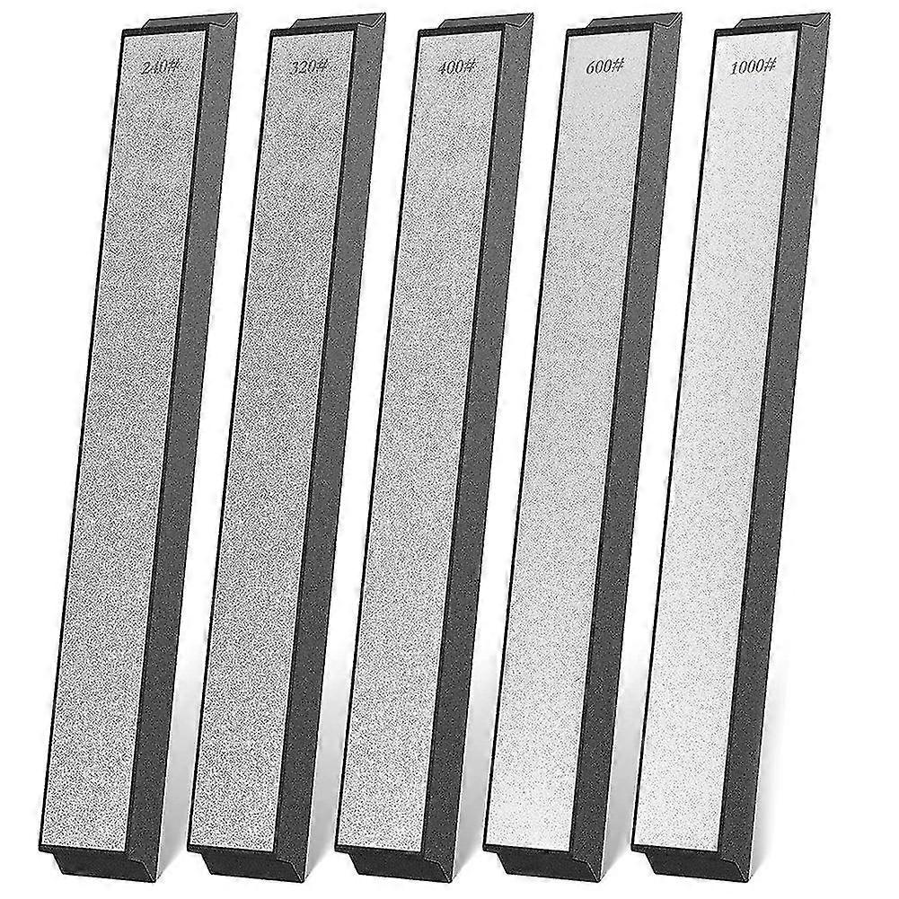 Diamond Sharpening Stones Set Fixed-angle Cutter Sharpener, 240/320/400/600/1000 Knife Sharpener St