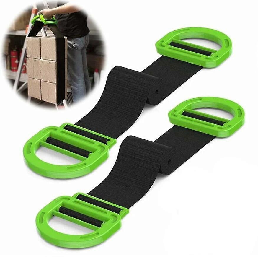 Moving and Lifting Straps for Furniture, Boxes, Construction Mattress, Lifting Straps (2PCS)