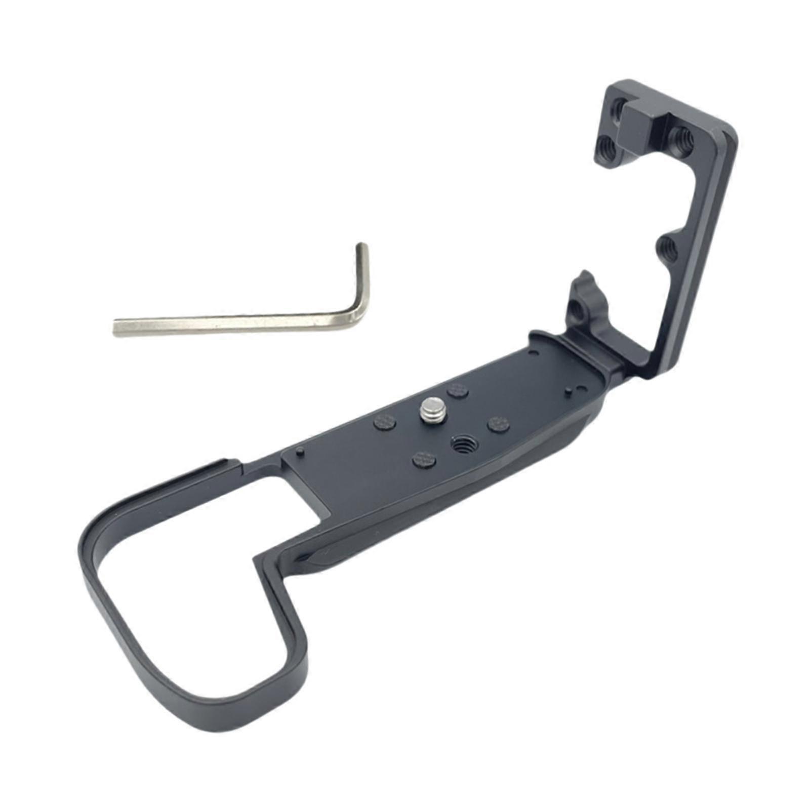 L Bracket Horizontal Vertical Stabilizer Quick Release Plate for Eosrp Eosr8 Black