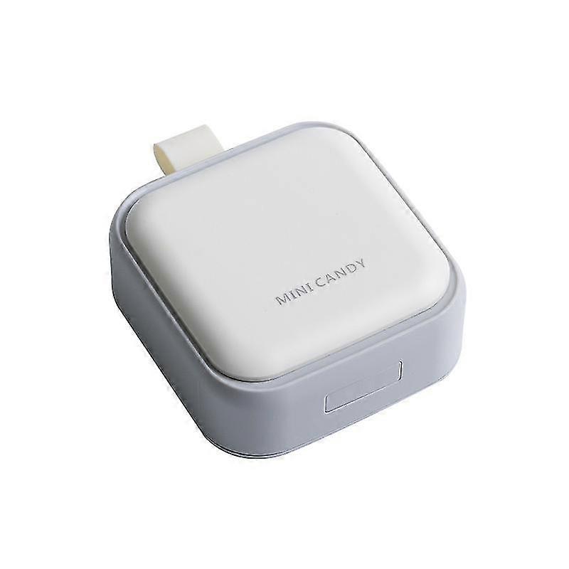 4 compartiments Portable Medicine Case Pill Tablet Storage Box Organizer Container