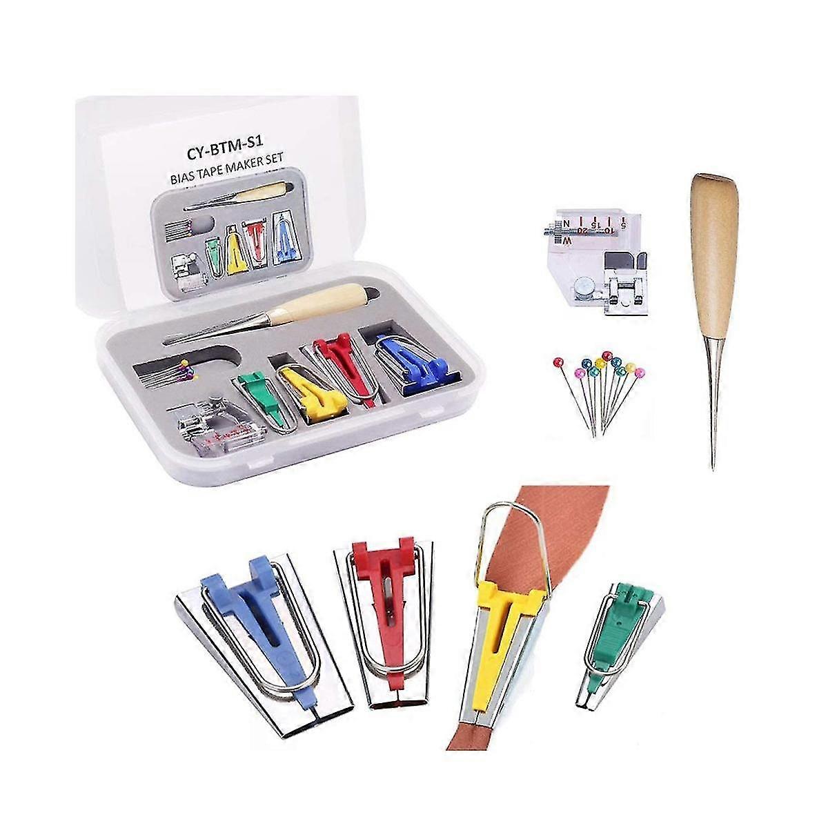 11PCS Multifunctional Sewing Machine Accessories DIY Quilting Tools Tape Maker Set