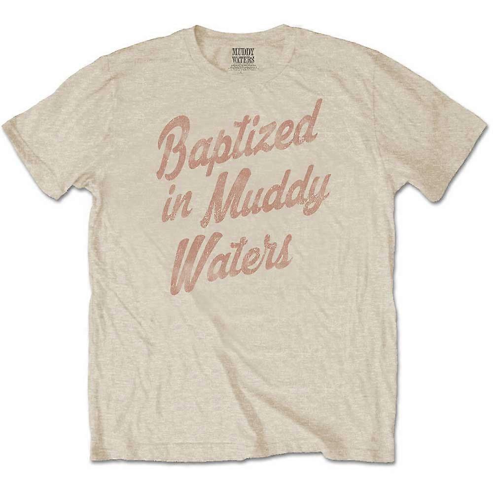 Muddy Waters Baptized Official Tee T-Shirt Mens