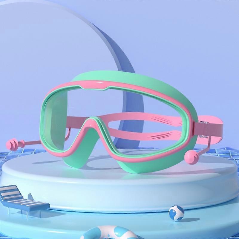 Lunettes de natation pour enfants, Lunettes de natation pour enfants avec grand angle de vision, anti-buée, anti-UV, sans fuite, Lunettes de plongée, Lunettes de natation pour 3-16 ans