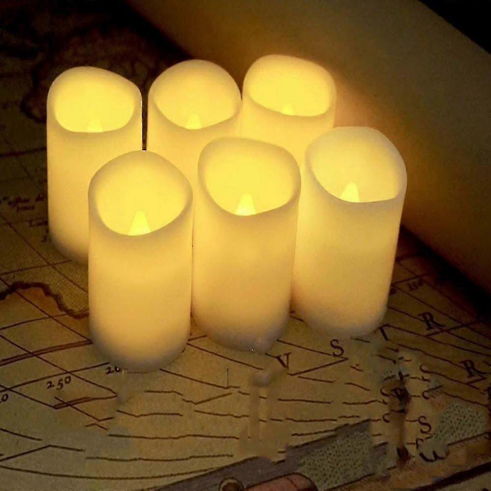 Timer Flameless Candles Premium Ic-controlled Soft Flickering Candles