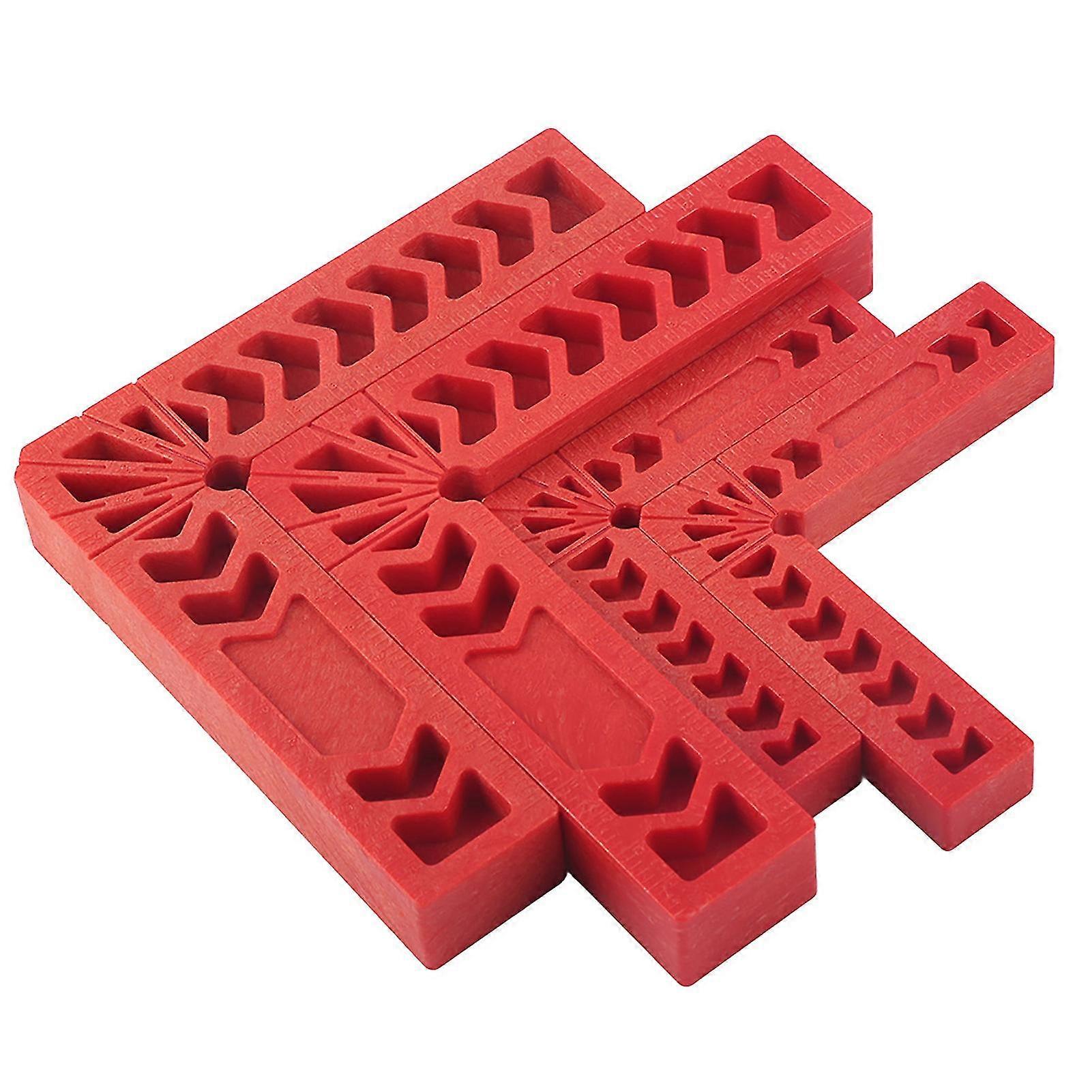 4pcs/set L-shaped 90 Degree Right Angle Positioner Corner Clamp Carpentry Positioning Tool