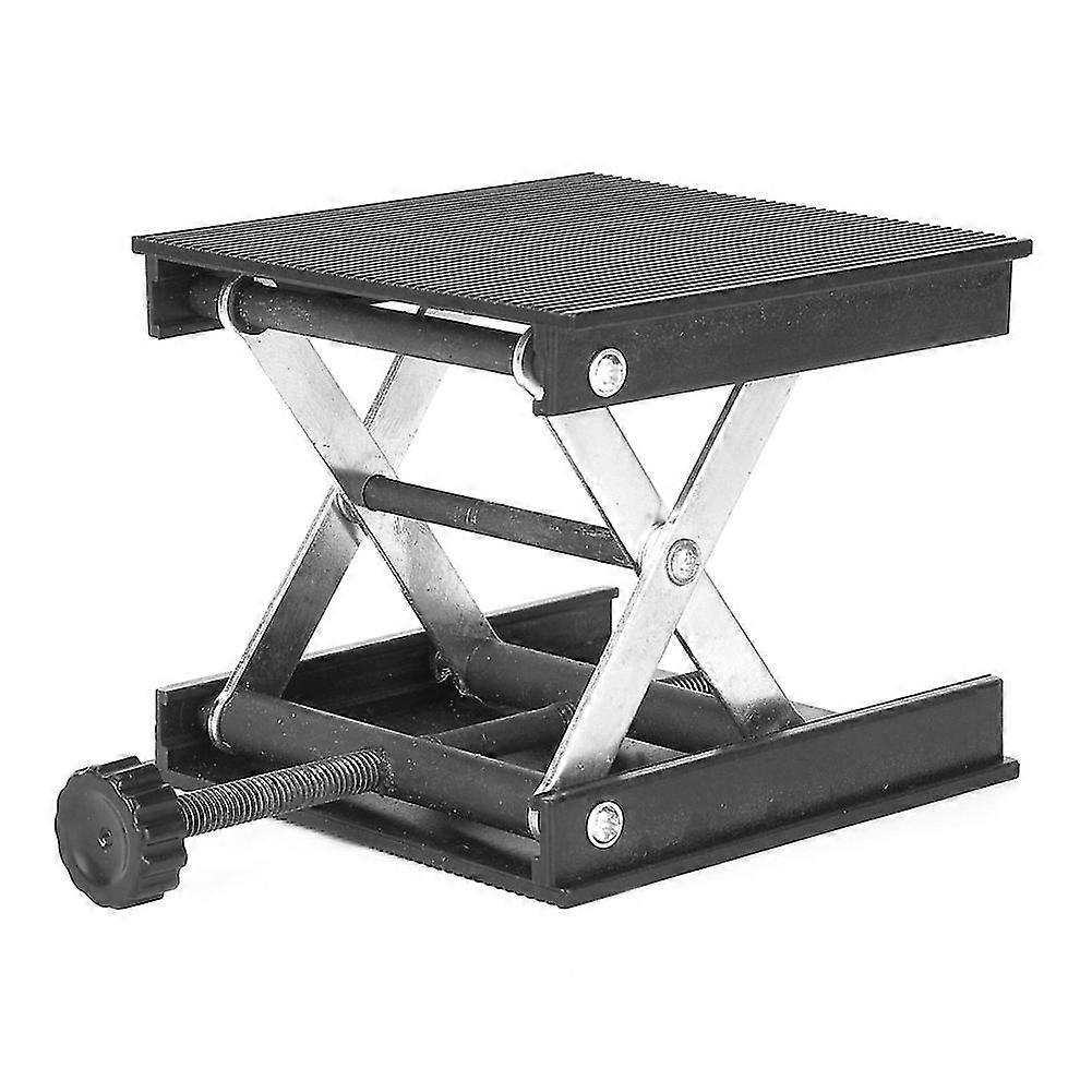 Plastic Plate & Metal Bracket Lifting Platform Stand Rack For Level / Laboratory 90 X 90mm