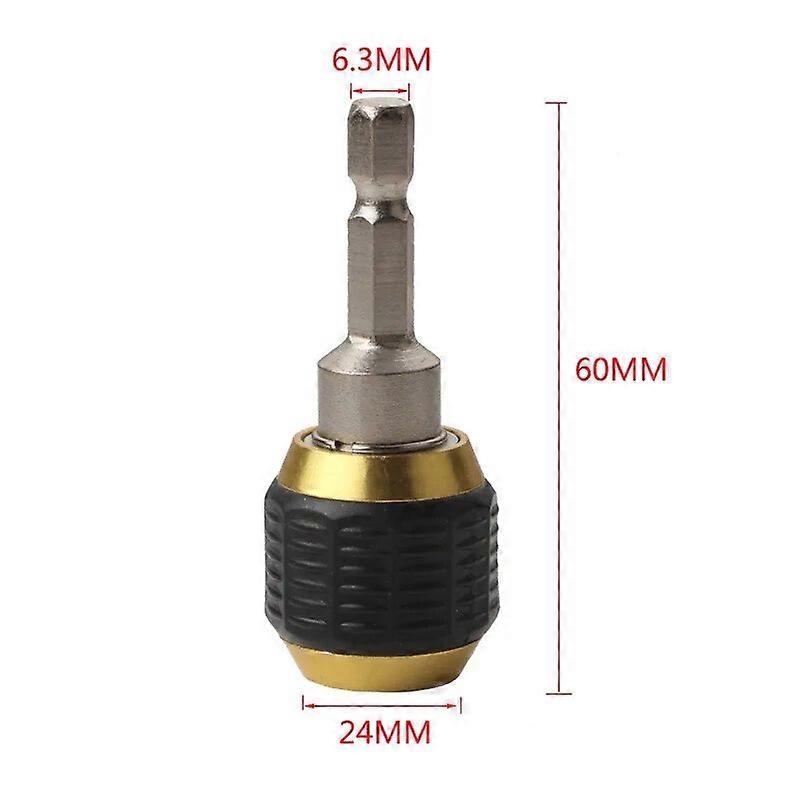 60mm pop-up hexagonal handle quick change connector electric hand drill adapter turn 1/4 self-locking Electric tool accessories