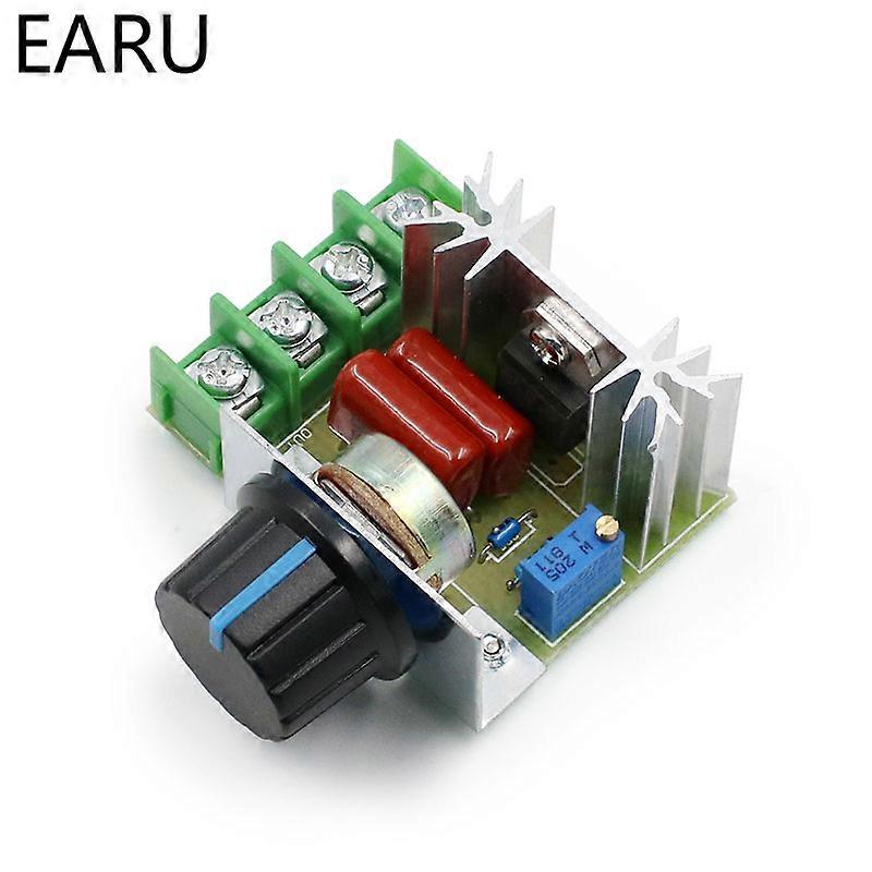 AC 220V 2000W SCR Voltage Regulator Dimming Dimmers Motor Speed Controller Thermostat Electronic Voltage Regulator Module