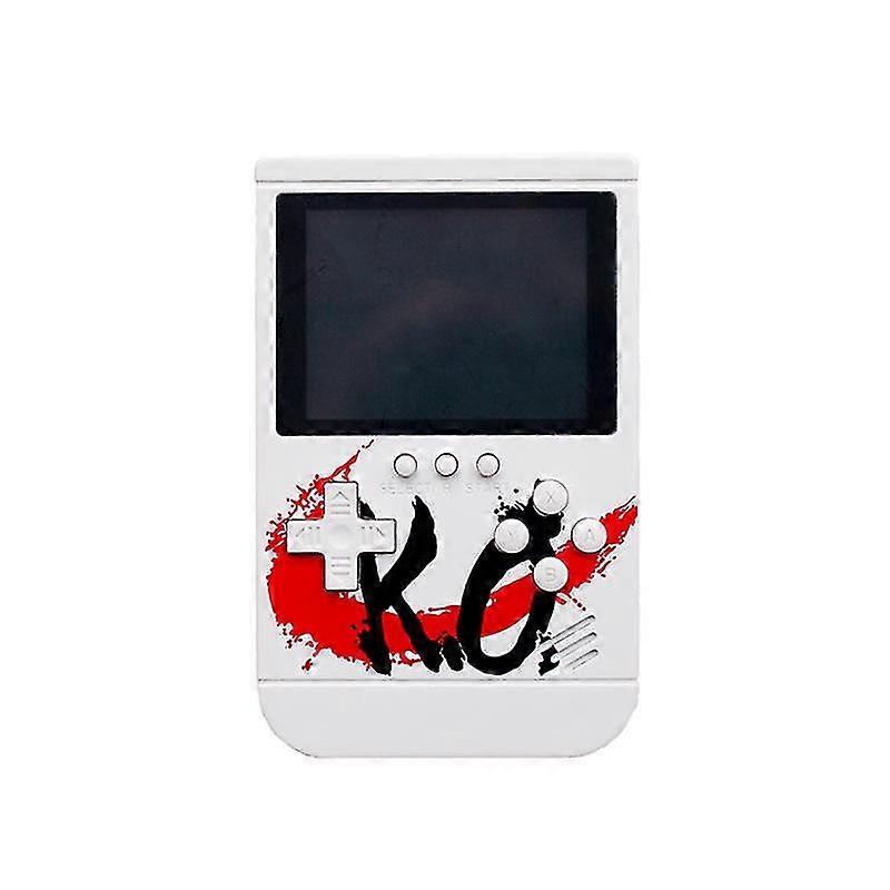 Retro KO charging treasure handheld game console white