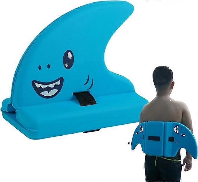 Children's floating shark fin, shark fin swimming aid pool float, fin dual-purpose back float for children learning to swim assisted float board paddl