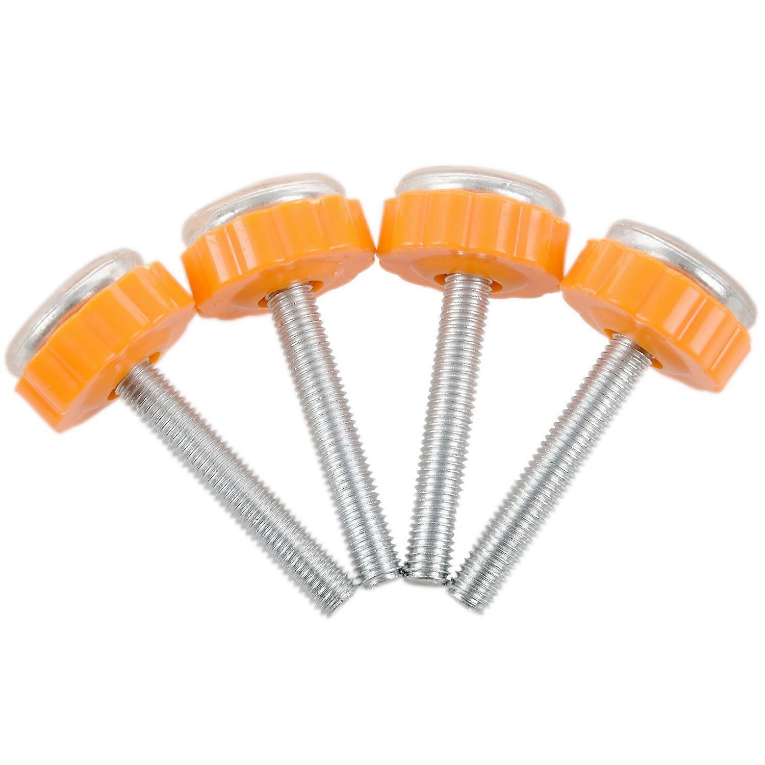 4Pcs Pressure Screw Threaded Spindle Rods Walk Thru Gates Accessory - M10 x 10MM